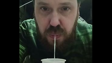My balls produce so much sperm that I can' t swallow it!