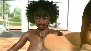 big tits' n assess in a gym