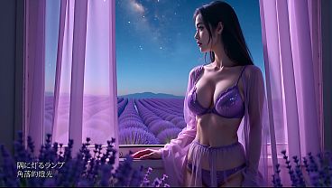 Lonely Women Need You-AI-generated|紫の夜