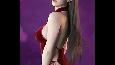 Tifa' s Charismatic Dance (AOA - Good Luck) | Uncensored Hentai | AI Generated