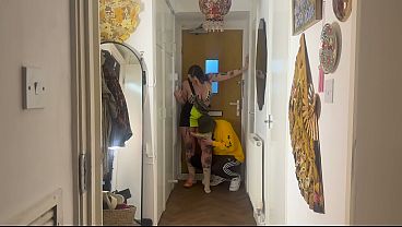 Sweaty Ravers Can' t Resist Perverted Foot Play