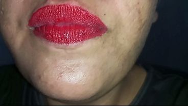 Red Lips and Popping Candy &amp;ndash  Tongue, Uvula, and Drool